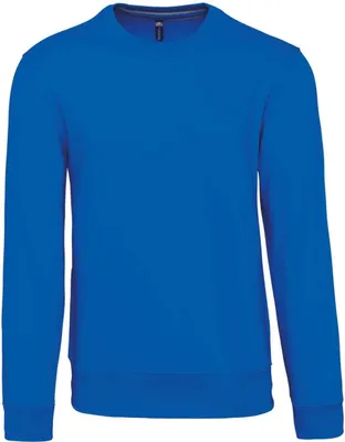 Produktbild von Kariban Herren Sweatshirt Pullover Sweat Pulli Langarmshirt Sweatjacke, Größe:S, Farbe:Light Royal Blue