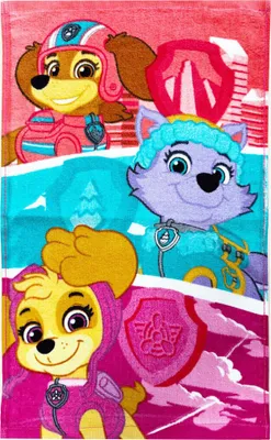 Produktbild von Paw Patrol Mighty Trio Hand- & Gesichtstuch 30x50 cm