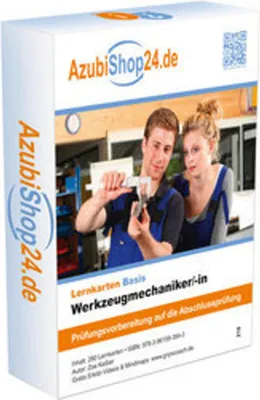 Obrázek produktu pro Lernkarten Werkzeugmechaniker Lernkarten Prüfungsvorbereitung Prüfungsvorbereitung