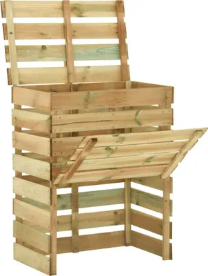 Zdjęcie produktu dla Kompostownik ogrodowy 80x50x100 cm, impregnowana sosna