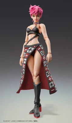 Immagine prodotto di JoJo's Bizarre Adventure Parte 5 Super Action Actionfigur Trish Una Black Ver. 15 cm