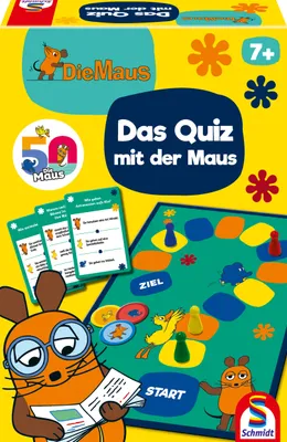 Produktbild von Schmidt 40613 - Die Maus - Kinderspiel, Das Quiz mit der Maus
