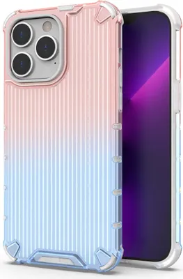 Obrázek produktu pro Hurtel Ombre Protect Case, Obal, Apple, iPhone 13 Pro, 15,5 cm (6.1"), Modrá, Růžová