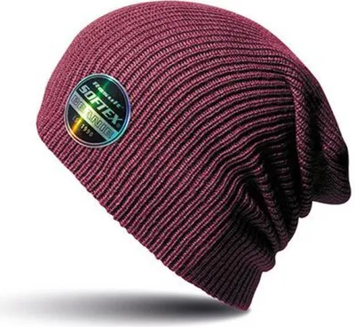 Zdjęcie produktu dla Result Winter Essentials RC031X | Czapka zimowa Core Softex® Beanie - Kolor: Claret Red - Rozmiar: Jeden rozmiar