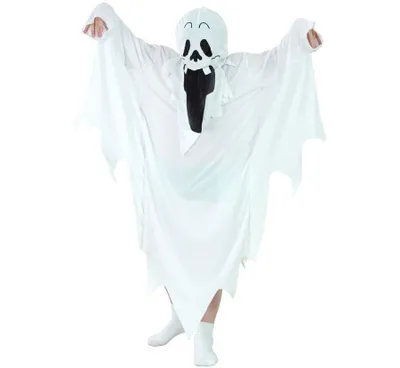 Zdjęcie produktu dla Kostium ducha rozmiar 130/140 cm (na imprezę, bal przebierańców)