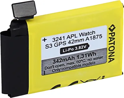 Produktbild von Akku f. Apple Watch Serie 3 GPS 42mm A1875