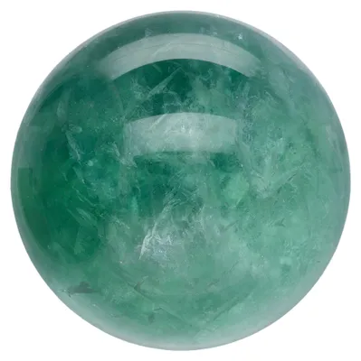 Produktbild von Fluorit Kugel 4 cm Naturstein Edelsteinkugel Deko Kristallkugel