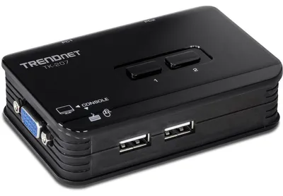 Produktbild von TRENDnet TK-207K 2-Port-USB-KVM-Switch