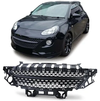 Produktbild von Sportgrill schwarz für Opel Adam ab 2012 Kühlergrill Frontgrill