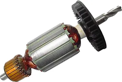 Produktbild von Rotor für Bosch Schlagbohrmaschinen wie PSB400, PSB 400, PSB400-2, PSB 400-2 - Ersatz Anker mit Lüfter zum Austausch