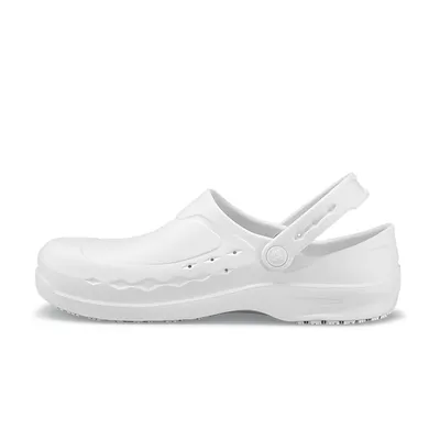 Produktbild von Shoes For Crews Zinc Weiss Unisex Arbeitsschuhe Weiß Rutschhemmend - Größe 39 EU / 5 UK