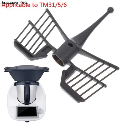 Produktbild von Schneebesenaufsatz für Vorwerk Thermomix TM6, TM5 und TM31, hochwertiger Ersatz für den Schmetterlingsschneebesen