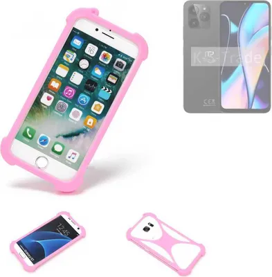 Produktbild von K-S-Trade Handy Hülle kompatibel mit MyPhone N23 5G Schutz Hülle Bumper Silikon Schutz Hülle Cover Case Silikoncase Silikonbumper TPU Softcase