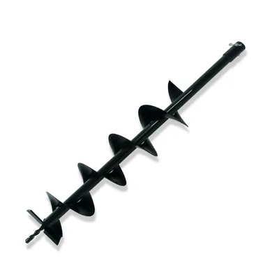 Produktbild von NEMAXX® B100 Erdbohrer-Bohrkopf Ø100 mm, 800 mm, Stahl – Ersatz-Bohrschnecke für Erdlochbohrer – passend für EB52 – nicht für Bohrmaschinen