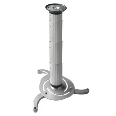 Produktbild von DH Beamer Sunne silber 13-106cm 15° rund Kabelmanag.bis 10KG