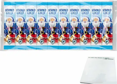 Produktbild von G&G Schokololly Vollmilch und weiße Schokolade (10 Stück, 150g Packung) + usy Block