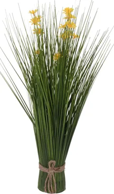 Obrázek produktu pro UMĚLÁ ROSTLINA z plastu, ŽLUTÁ PAŽITKA, 52 cm