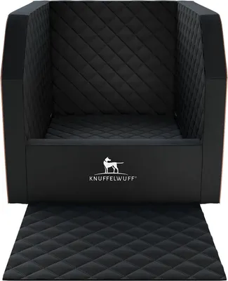 Produktbild von Knuffelwuff Auto KFZ Hunde Sitzschutz Cargo für den Rücksitz 60 x 78 x 50cm Schwarz