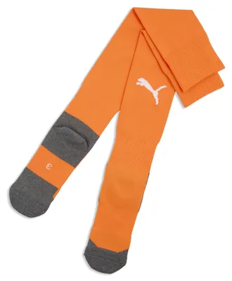 Productafbeelding van PUMA Teamliga Core voetbalsokken voor heren, kleur: Rickie Orange-Puma White, maat: 4 (EU)