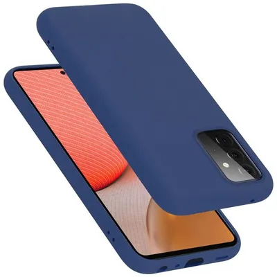 Immagine prodotto di Cadorabo custodia protettiva per Samsung Galaxy A72 4G / 5G in blu custodia del telefono cellulare Custodia Cover TPU Etui