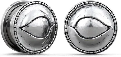 Obrázok produktu pre Súprava na prepichnutie uší so zipsom – RVS – pieskovec – 10 mm – pre pravé a ľavé ucho