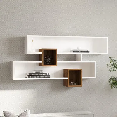 Immagine prodotto di Roddino - Mensola, 120x22x75h cm Bianco, 4 Ripiani