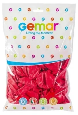 Produktbild von Pastellrote Luftballons, 100 Stück – Godan