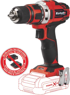 Produktbild von Einhell Power X-Change Akku-Bohrschrauber TE-CD 18/40 Li-Solo