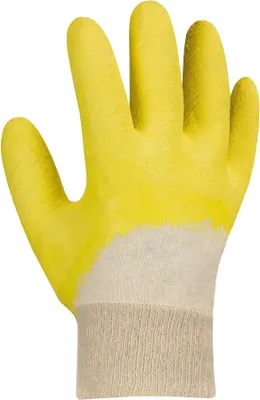 Produktbild von Latex-Handschuhe Gr. 10, Strickbund, Kat.1 / Paar