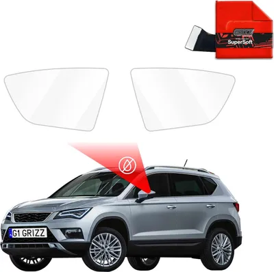 Obrázek produktu pro Ochranná fólie proti dešti Grizz Protector pro vnější zrcátka – Seat Ateca (2017–2020)