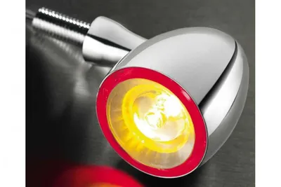 Produktbild von KELLERMANN Bullet 1000 DF chrom LED Blinker Rücklicht Bremslicht 3 in 1 180.100