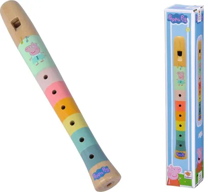 Produktbild von Peppa Pig Holzflöte 20cm