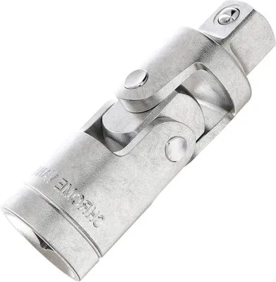 Produktbild von Kardanwinkel - Querbewegung Koppelstück - Schlüsselbereich Machen - Vierkantebau Kugelverschluss - 40mm Länge 1/4 Zoll - Chromiert
