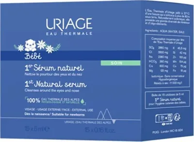 Obrázek produktu pro Čisticí termální voda Bébé (1st Natural Serum) 15 x 5 ml