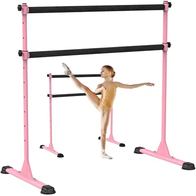 Produktbild von Freistehende Balletstange - Höhenverstellbar von 28-120 cm - Robuste Tanzstange