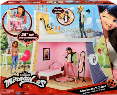 Obrázok produktu pre Zázračný: Beruška a čierny kocúr: Izba a balkón Marinette Play Set