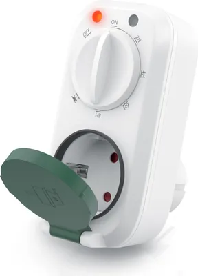 Produktbild von CSL Outdoor Countdown Timer mit Dämmerungsschalter - Zeitschaltuhr mit Schutzkappe