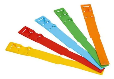 Image de Bracelet Plastique Jaune Identification événementielle - Générique