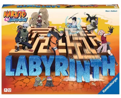 Obrázek produktu pro Naruto Shippuden Desková hra Labyrint - Ravensburger 27557 - (Hračky / Deskové hry)