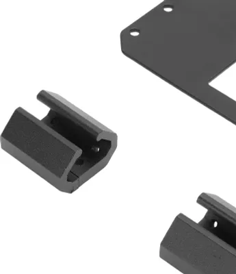Productafbeelding van Montageplaat, geschikt voor de Packout metalen gereedschapskist, voorste organizer, opbergbeugel, en kist met halve breedte