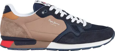 Produktbild von Pepe Jeans Brit Colors Sportschuhe Blau EU 41 Mann Blau EU 41
