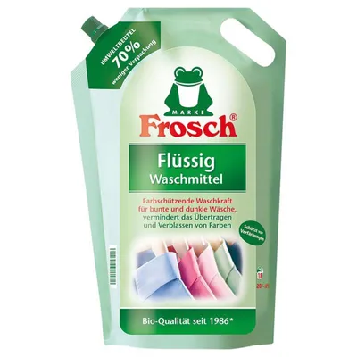 Produktbild von Frosch Universal Waschmittel 1,8L hohe Waschkraft für alle Textilien (1er Pack)