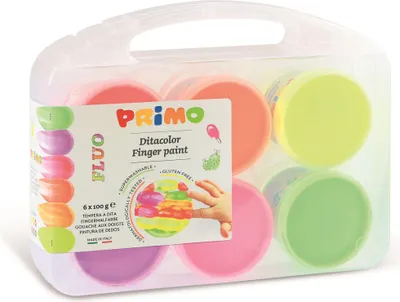 Produktbild von Primo 2214TD6FLUO, Grün, Lila, Orange, Pink, Rot, Gelb, 1 Stück(e)
