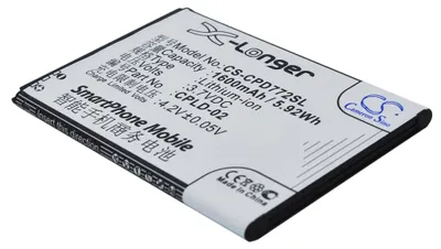 Immagine prodotto di TECHTEK Batteria compatibile con [Coolpad] 7728 sostituisce CPLD-02