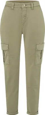 Produktbild von Mac - Straight Fit - Damen Sportive Cargo Pants, RICH CARGO 2.0 Authentic stretch gabardine (2306-00-0434L), Größe:42, Farbe:martini olive (358R)