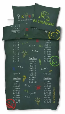 Produktbild von Schlafschule - Das kleine 1x1 - Wende-Bettwäsche-Set, 135x200 & 80x80