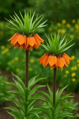 Immagine prodotto di Bulbi da fiore Exotenherz - Fritillaria a  imperiale `Garland Star` (5 pezzi)