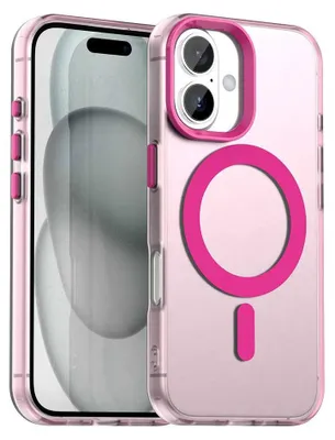 Obrázek produktu pro Techsuit – Ochranné pouzdro CandyCase MagSafe pro iPhone 17 – růžové
