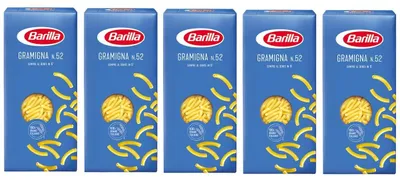 Produktbild von 5x Pasta Barilla Gramigna Nr. 52 italienisch Nudeln 500 g pack