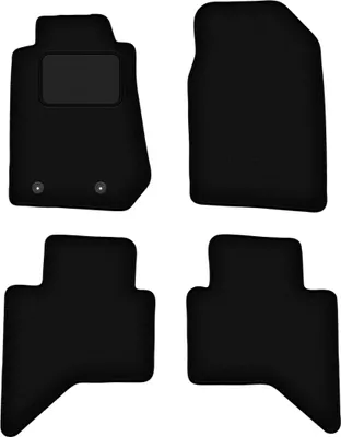 Produktbild von Schwarze Veloursmatten für: Isuzu D-MAX II Pickup (2011-)
